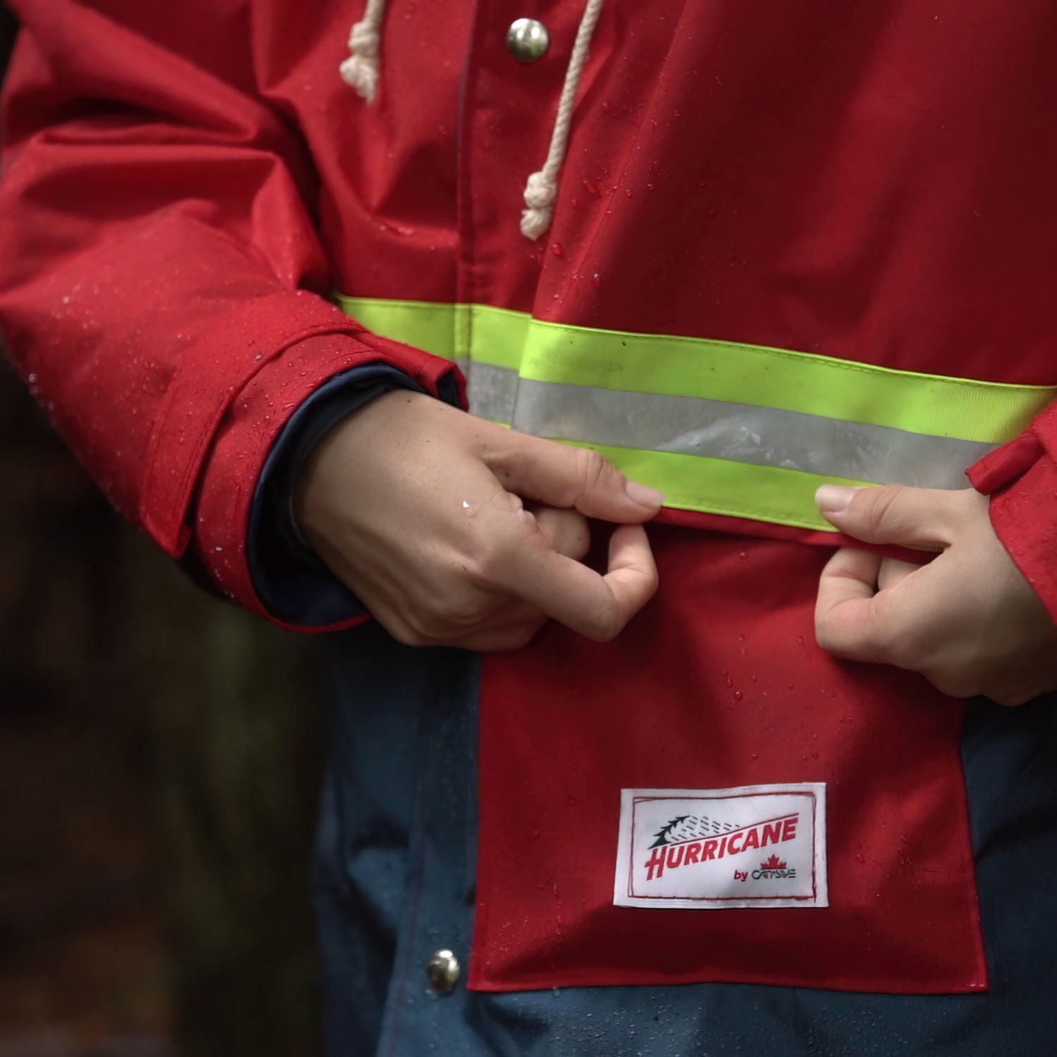 Heavy duty rain outlet gear for work